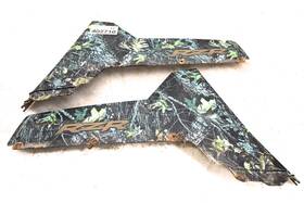 5437862-455 Polaris 09 Rzr 800 Efi 4x4 Rear Side Covers Camo Panels Fenders Left And Right