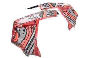 5450717-669 Polaris 18 Rzr Xp Turbo Front Side Covers Panels Fenders Left And Right