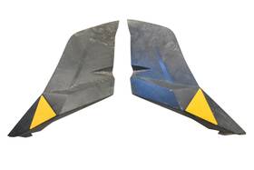 5452644-070 Polaris 16 Rzr Xp Turbo Eps 4x4 Front Fender Deflector Covers Left And Right