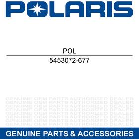5453072-677 Polaris Black Crystal Upper Center Right Fender