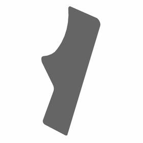 5814565 Polaris Fender Foil Right Bottom Genuine Oem Part Qty 1