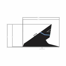 7189568 Polaris Rear Fender Decal Side Mid Left