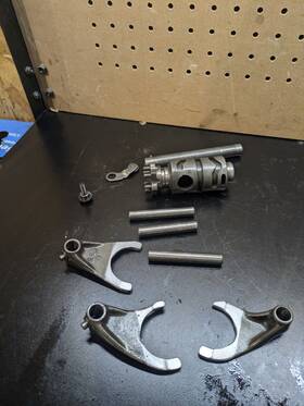 3089644 Polaris Original Oe 05-07 Predator Outlaw 500 Oem Shift Forks Trans Drum Shafts #857
