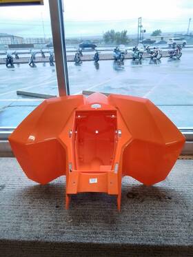 830.08.072.100 Polisport 2009 Ktm 450 Sx 505 Atv Rear Fender