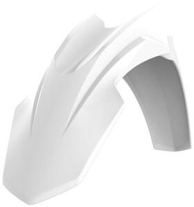 8576700002 Polisport Front Fender White For Off-road And Dirt Bikes
