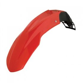 8565200001 Polisport Ufx Free Flow Front Fender Cr Red For Atv Utv