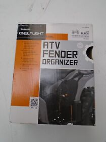 650201 Quad Gear Atv Fender Organizer Black Orange