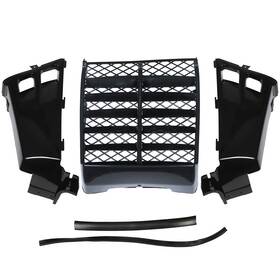 R162012 Rdeluxi Radiator Cover Grill Gas Tank Side Covers Black For Yamaha Banshee 350 1987-2006