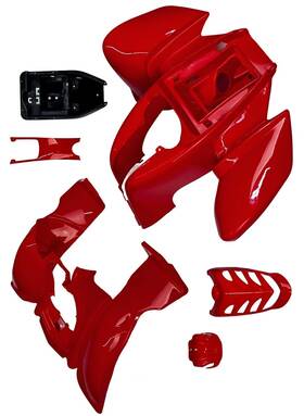 Redcap 600170699990 Plastic Fender Kit Atv Compatible With Redcat Baja Roketa Sport Quad Dirt Taotao