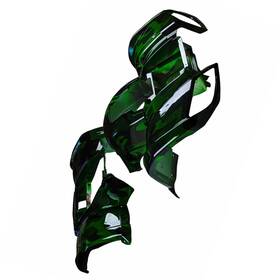 Bdy-3150-gca Redcap Atv Body Fender Kit Green Camo 110cc Chinese Utility Quads Icebear Peace Sunl