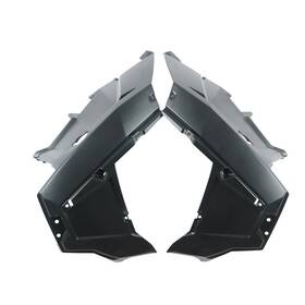 Autv-rzr-056 Sportfairings #newstart88 Left Right Black Front Fender Cover Panel Fit For 2017-2019 Polaris Rzr Xp 1000