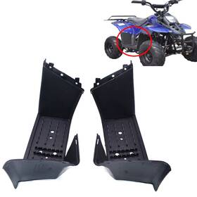 110b Successsss 331234348454 Foot Rest Guard Pair For Taotao 110cc 90cc 70cc 50cc Atv Quad Black