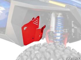 Fap-p-pror-03 Super Atv Inner Fender Guards For Polaris Rzr Pro R Xp Turbo Red
