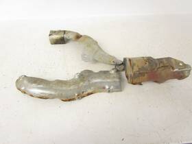 14780-19b70 Suzuki 95 King Quad 300 Ltf 4wd X Exhaust Pipe Muffler Heat Shields 1991-1998