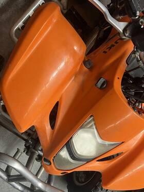49462-485 Suzuki 04 Ltz400 Z400 Quadsport Orange Front Back Rear Fender Plastics Body Set