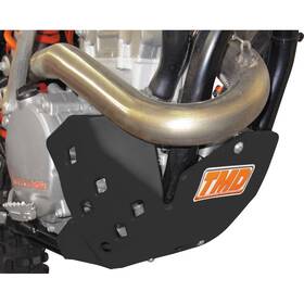 Ktmc-453-bk86e7-d97cf0 T.m. Designworks Full Coverage Plastic Skid Plate For Husaberg Fe 450 2013-2014
