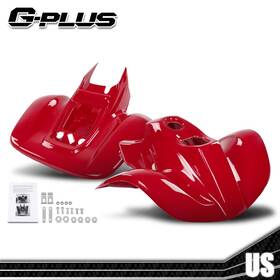 Tianchuan200603017013 Tianchuan 2pcs Fenders Red Front And Rear Set Fit For 1993-2005 Honda Sportrax 90 Trx90