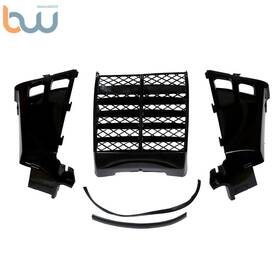 Bw756056th Tinvhy Plastic Gas Tank Side Cover Radiator Grill For Yamaha Banshee 1996-2006 Black