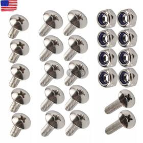 Topgearsltd 710359854031 25x For Yamaha Banshee Fender Bolts Screws Nut Mount Kit Plastics Hardware 2003