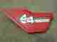 83700-ha7-671za Trx350 Honda 1986 Foreman 350d Left Side Frame Cover Plastic Red 87 88