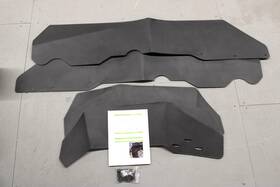 Ftvff005tk Tusk Utv Fender Flare Kit Black - Polaris 2014-2021 Rzr Xp 4 1000