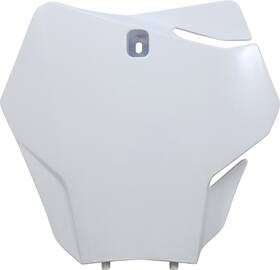 Gg07106-041 Ufo New Replacement Front Number Plate White
