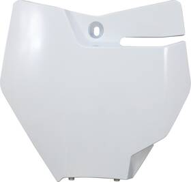 Gg07116-041 Ufo New Replacement Front Number Plate White