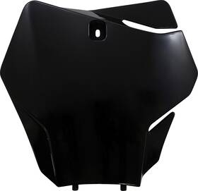 Gg07130-001 Ufo New Replacement Front Number Plate Black