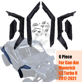 Utv Super Extended Fender Flares For 2017-22 Can Am Maverick X3 1000 Model Us