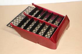 2gu2339cherrygrill Vitos Performance Banshee Grill Plastic Radiator Cover Deep Red Cherry Se Le 2004 2005 G-11