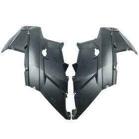 Autv-rzr-056 Wynmoto #mon Black Left Right Front Fender Cover Panel Fit For Polaris Rzr Xp 1000 2017-2019