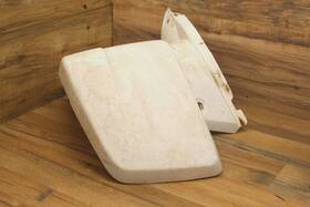 12457-8 Yamaha 88-02 Blaster Yfs200 Yfs 200 Front Right Fender White Plastic