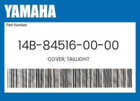 14b-84516-00-00 Yamaha Genuine Cover Taillight -