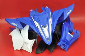 18p-w2151-10-00 Yamaha 2009 - 2025 Yfz450r Yfz 450r Front Rear Fender Plastic Mud Guard Set
