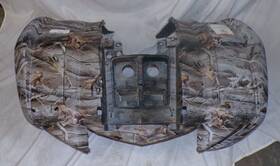 1c5-w2151-a0-00 Yamaha 04-09 Grizzly Yfm125 Real Camo Front Fender Mud Guard Cover 1c5-w2151