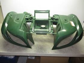 1d9-1500-11-00 Yamaha Genuine Kodiak 450 400 4wd Front Fender Assy 2005-2008 Green
