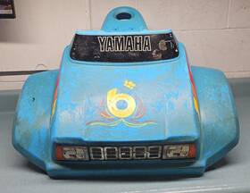 1hn-21511-20-00 Yamaha 1985 Zinger Front Fender Yf60s Yt60 Plastics