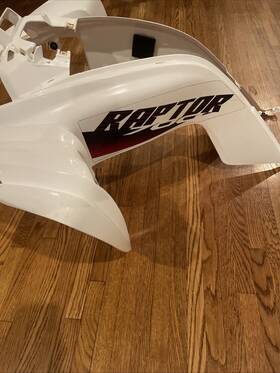 1pe-f3391-20 Yamaha 1pe-f3391-20- 2013-2025 Oemyamaha Raptor 700r Front Plastic White