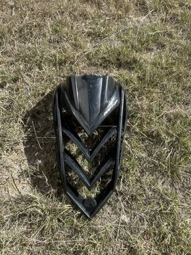1s3-21556-10 Yamaha 2006-2012 Raptor 700 Oem Grill Nose Cone Hood And Gas Tank Cover Used
