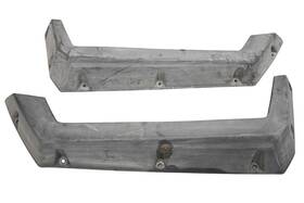 2mb-f1559-00-00 Yamaha 17 Wolverine 700 Eps Hunter Right And Left Rear Fender Flares Yxe700