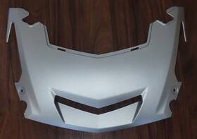 2ud-f330d-40 Yamaha Grizzly 700 Se Front Fender Silver Nose Hood Panel