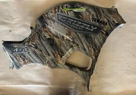 3b4-21721-00-00 Yamaha 2007 - 2011 Grizzly 700 4x4 Eps Fi Oem Side Body Cover Right Camo