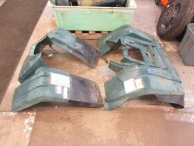 4uh-w2161-d0-00 Yamaha 3hn-w2151-a1-00 97 Big Bear Yfm 350 2wd Front Rear Fenders 1997-1998