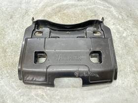5km-2160f-e0-p0 Yamaha Used Oem 03 2003 660 Grizzly Rear Fender Lid Cover Dark Gray Metallic