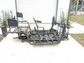5y4an14y1ja100798 Yamaha 18-20 Wolverine X4 850 Main Frame Chassis Cln
