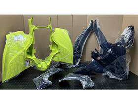 64363 Yamaha 09-25 Yfz450r Fenders Plastics Front Rear Green Midnight Blue