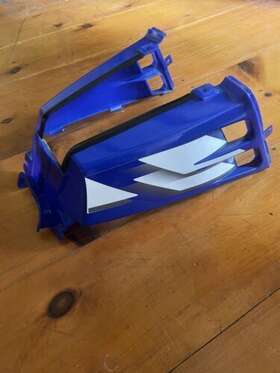 76576 Yamaha Banshee Oem Plastic Gas Tank Side Covers Blue 2000 Original Graphics