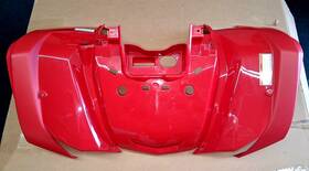 B8w-f1500-70-00 Yamaha Grizzly 90 And 110 Youth Kids Atv Red Front Fenders 19-26 B8w-f1500-70 Z