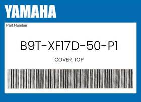 B9t-xf17d-50-p1 Yamaha Genuine Cover Top -