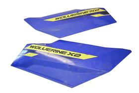 Bg4-k817h-10-00 Yamaha 20 Wolverine X2 Left And Right Door Panel Covers Yxe85